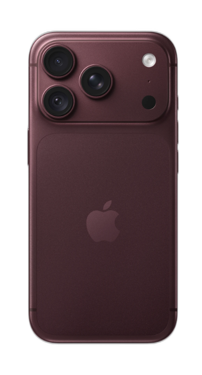 iPhone burdeos, foto de producto
